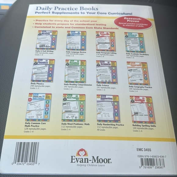 Daily reading comprehension, grade 5 learning book - Picture 2 of 4